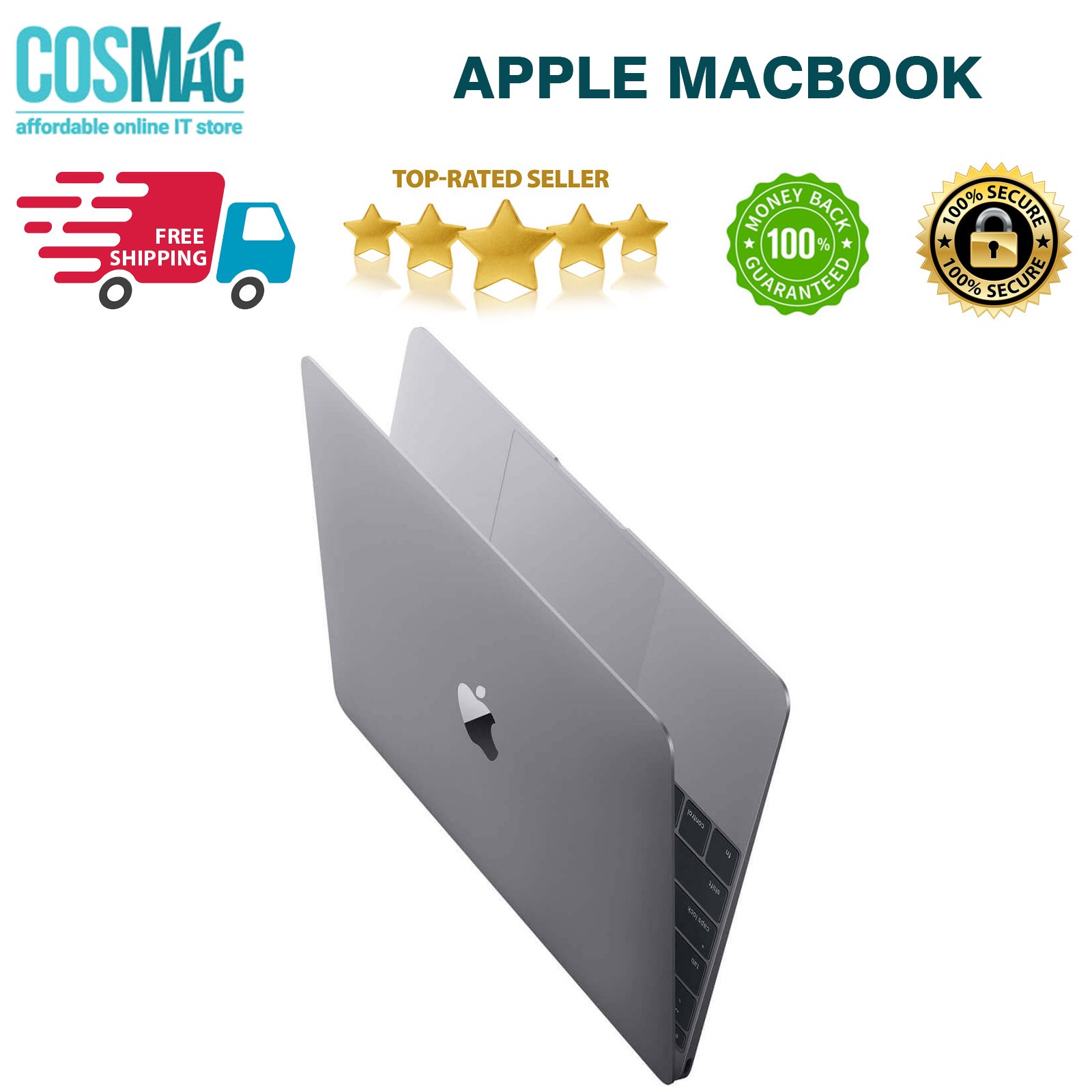 早割クーポン！ MacBook MacBook 12インチ スペースグレイ 2017 MNYF2J