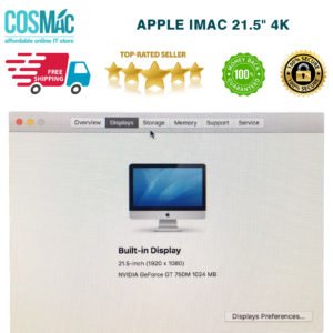 Apple iMac 21.5" 4K Core i5 3.1Ghz 16GB 1TB+24GB 2015 A+ Grade 12M Warranty - Image 4